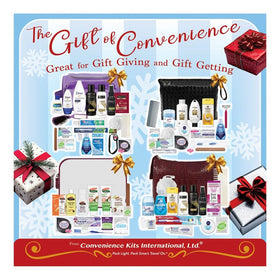 Complete set of travel essentials in the Convenience Kits International kit