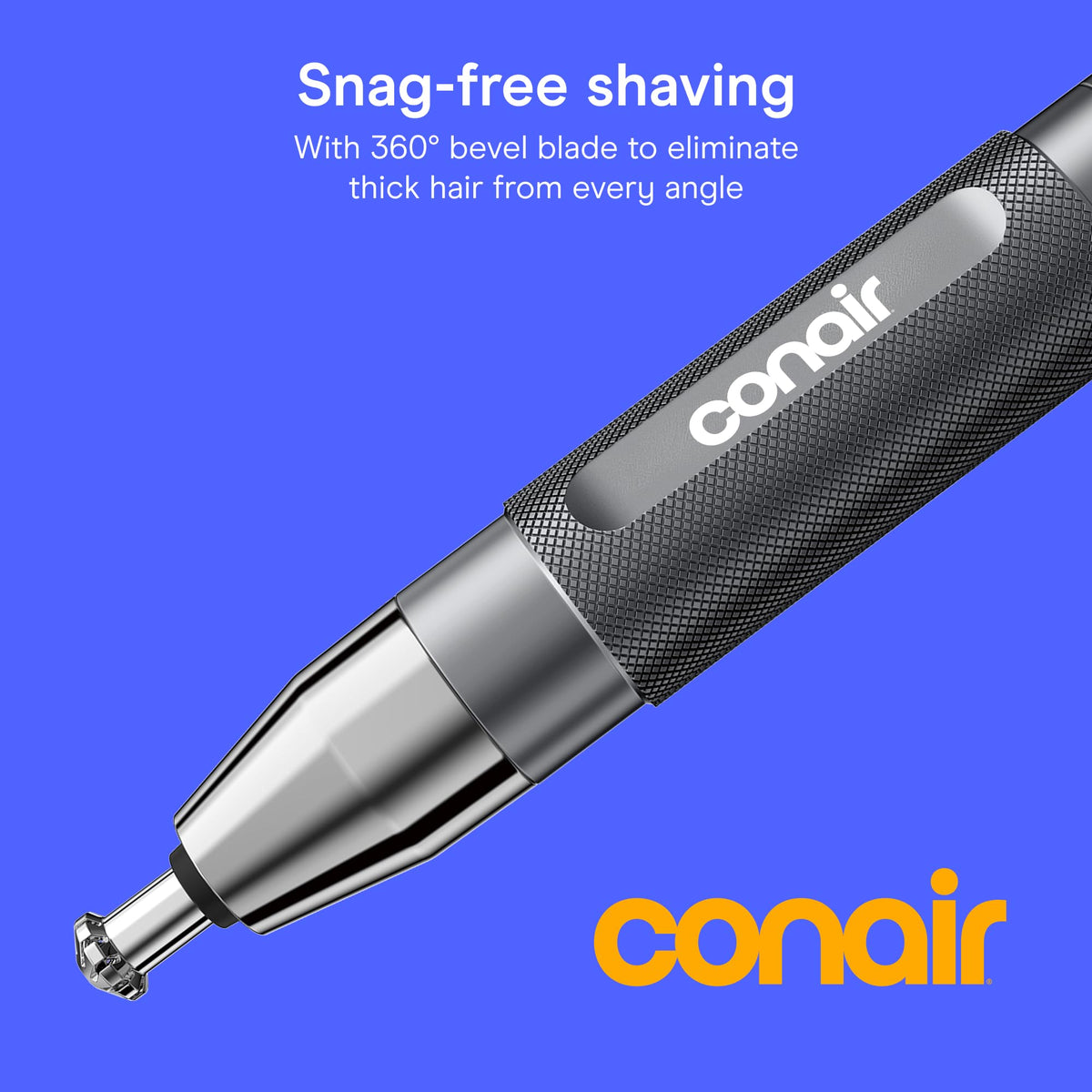 Conair 5-piece grooming kit with travel case open