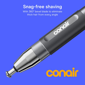 Conair 5-piece grooming kit with travel case open