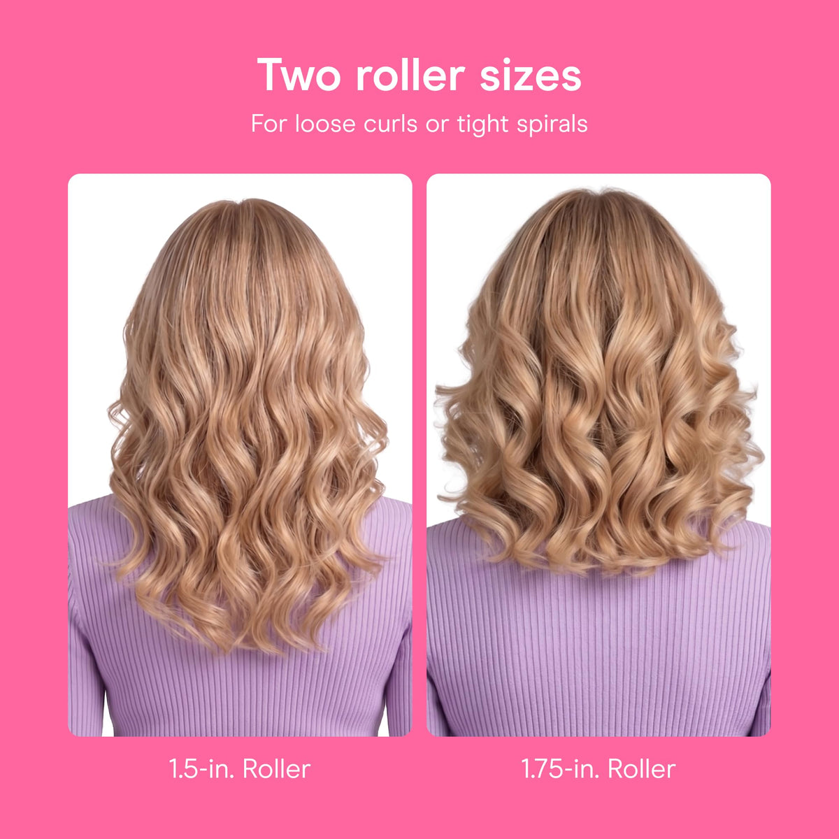 Conair Ceramic Hot Rollers 1.75-inch super-jumbo roller side view