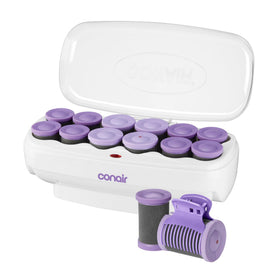 Conair Ceramic Hot Rollers 12 Count lavender model front view