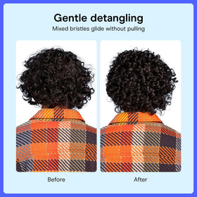Conair Curl Define Pro Detangling Hair Brush with mixed bristles