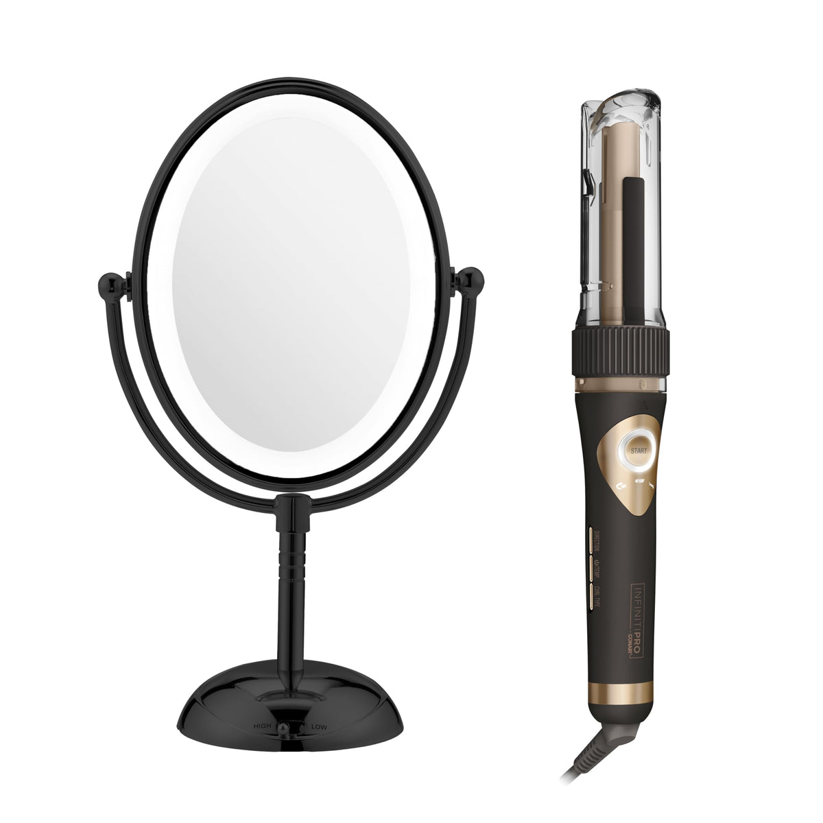 Conair Curl Secret Automatic Curling Iron front view