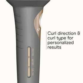 Conair Curl Secret Automatic Curling Iron in use with hair