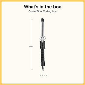 Conair Curling Iron 3/4-inch with 5-foot cord