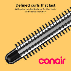 Conair Curling Iron Brush side view showing nylon bristles