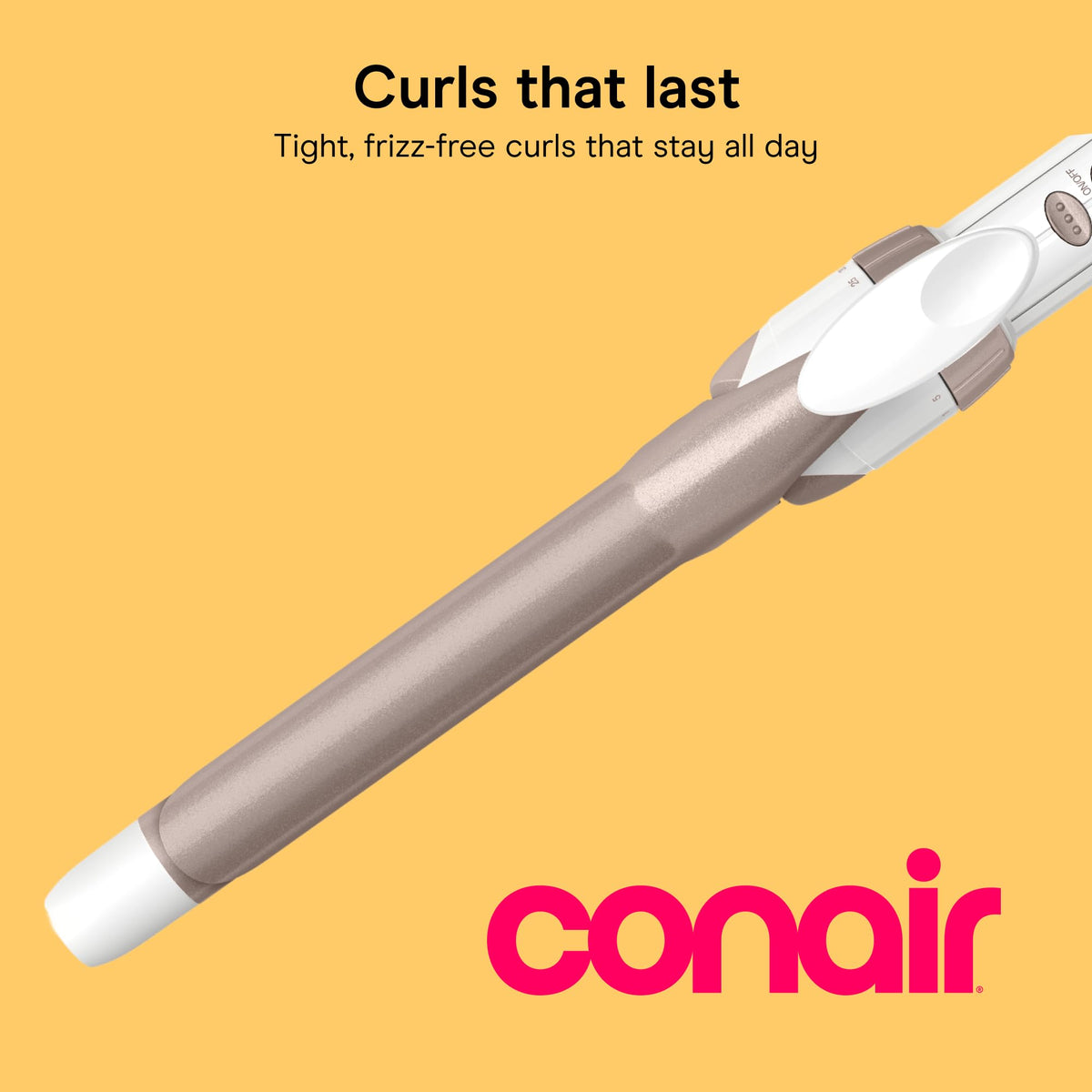Conair Curling Iron Double Ceramic 3/4-in barrel close-up
