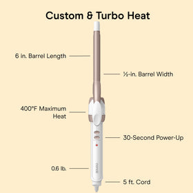 Conair Curling Iron featuring a cool tip