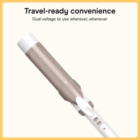 Conair Curling Iron in travel pouch for convenience