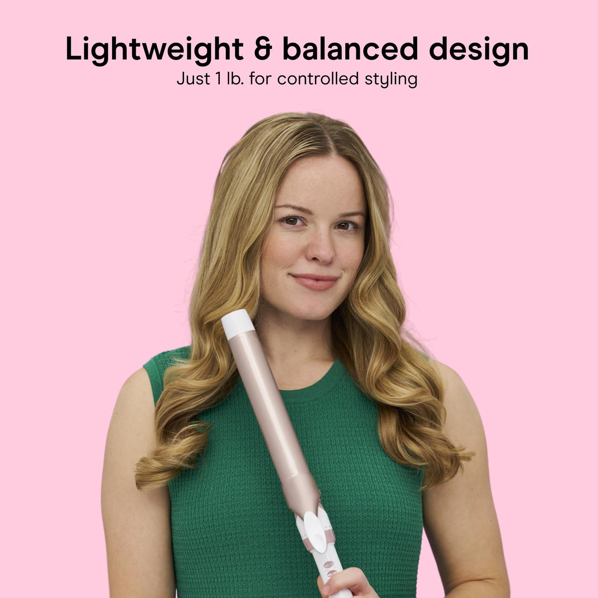 Conair curling iron showing 5-foot cord