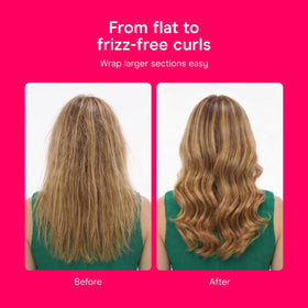Conair curling iron with cool tip for safe handling