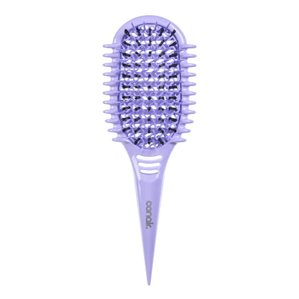 Conair Detangling Brush front view with mixed bristles