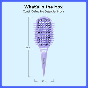 Conair Detangling Brush with packaging