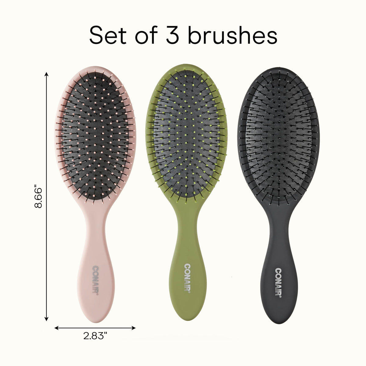 Conair Detangling Hair Brush Set packaging