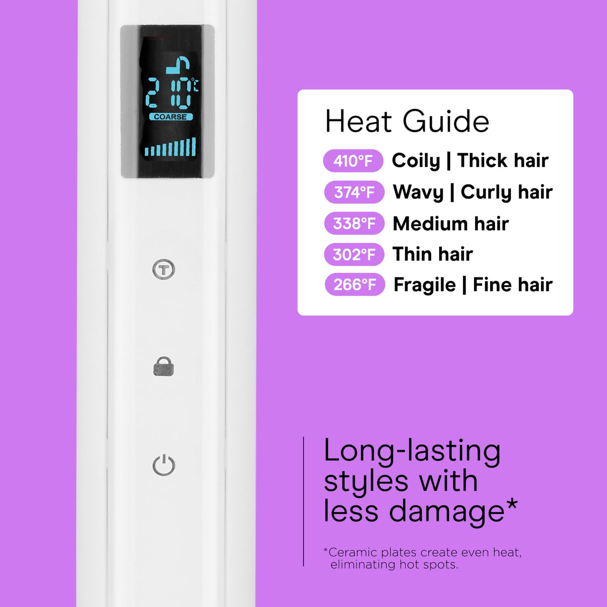 Conair Double Ceramic Flat Iron 1-Inch in packaging