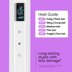 Conair Double Ceramic Flat Iron 1-Inch in packaging