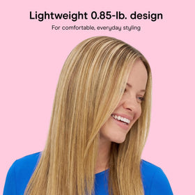 Conair Double Ceramic Flat Iron 1-Inch lifestyle scene