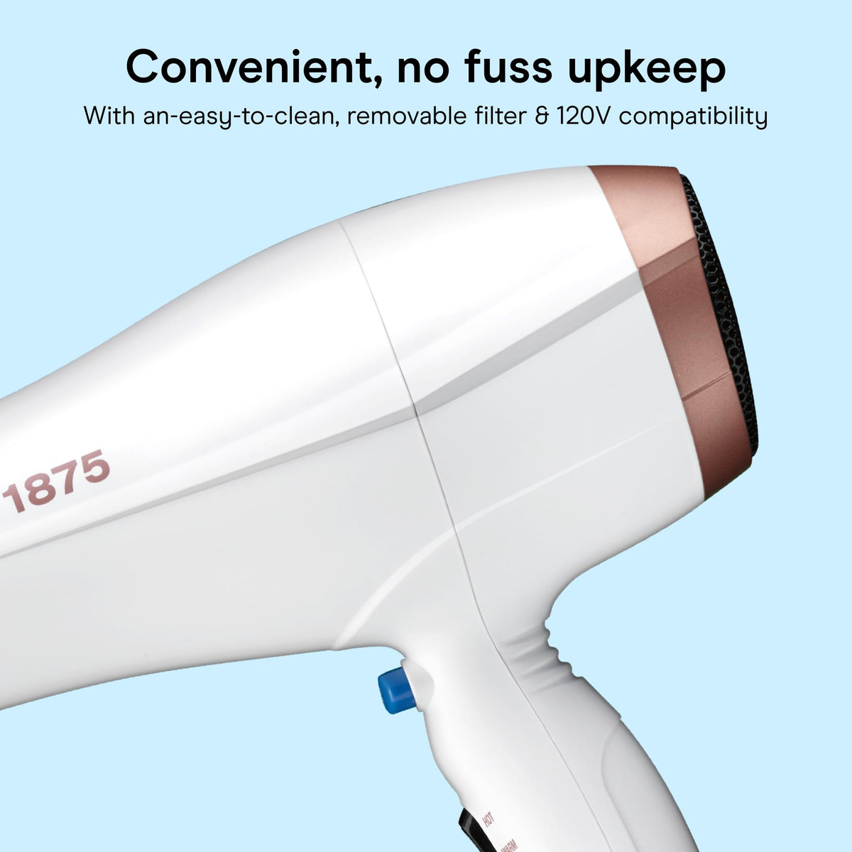 Conair Double Ceramic Hair Dryer back view