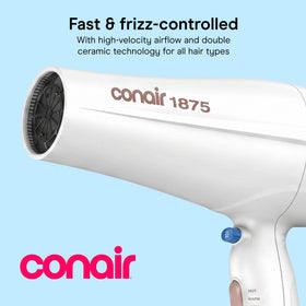 Conair Double Ceramic Hair Dryer concentrator nozzle close-up