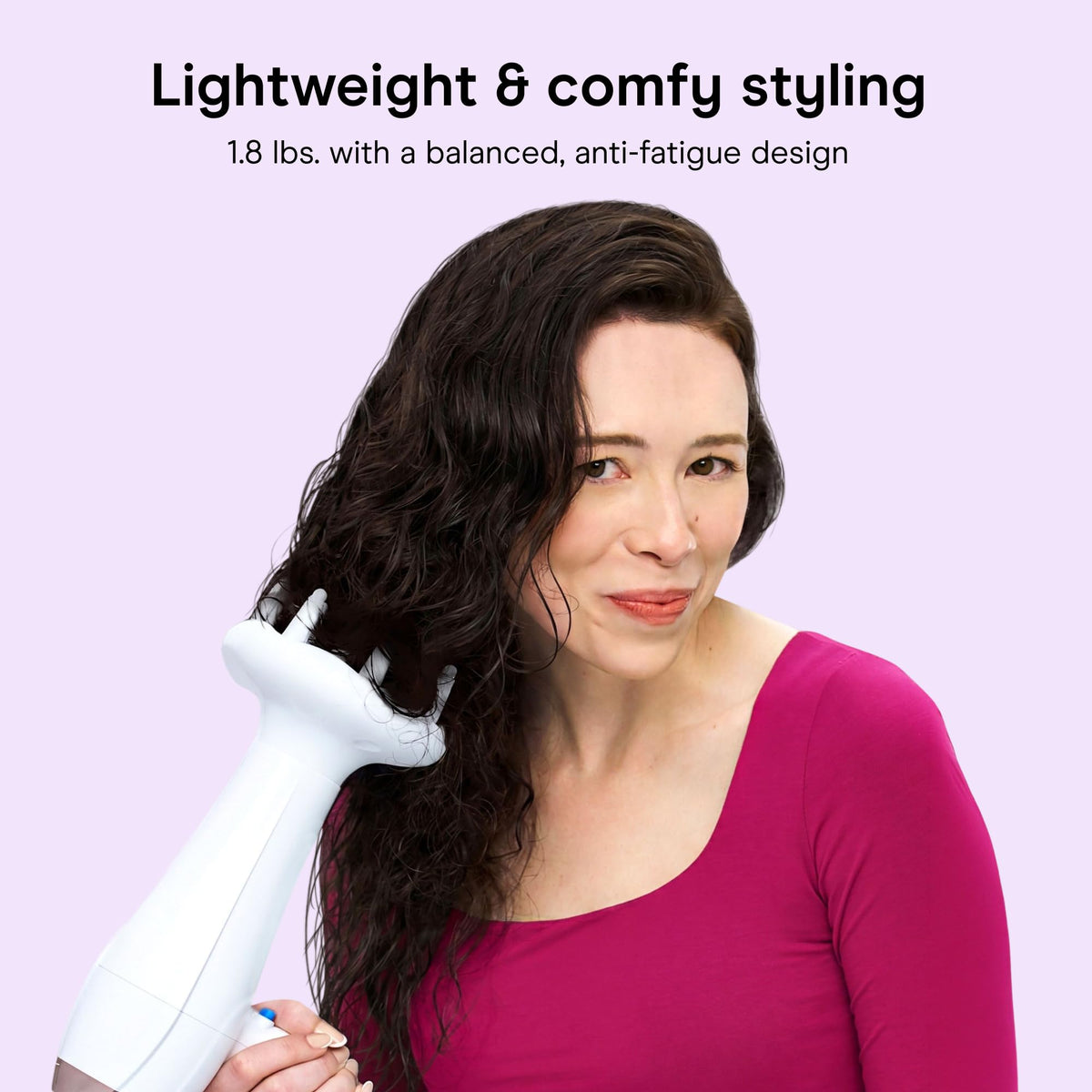 Conair Double Ceramic Hair Dryer lifestyle scene on vanity