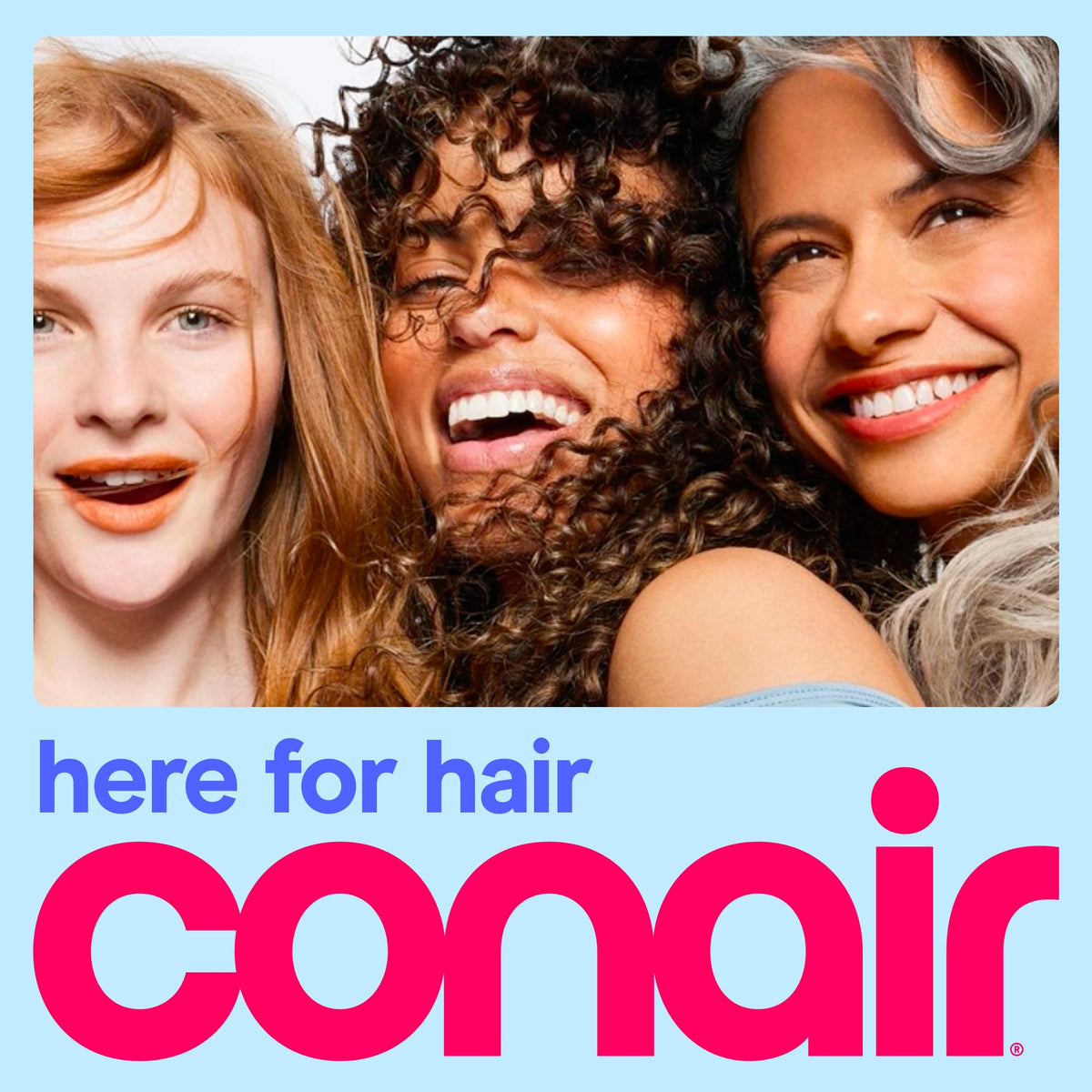 Conair Double Ceramic Hair Dryer packaging display