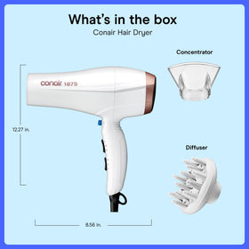 Conair Double Ceramic Hair Dryer with power cord