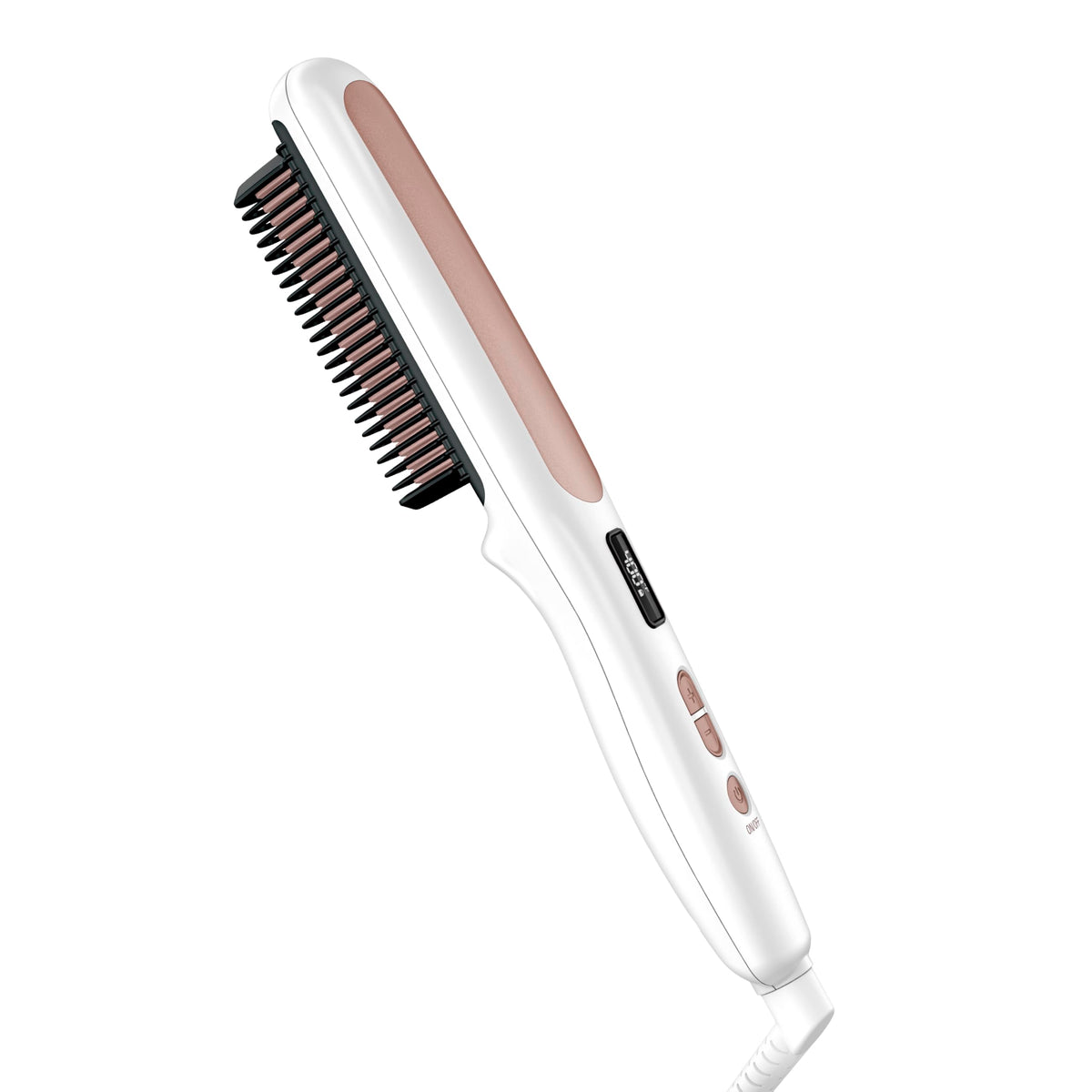 Conair Double Ceramic Hair Straightener Brush front view