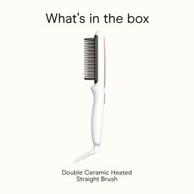 Conair Double Ceramic Hair Straightener Brush side view