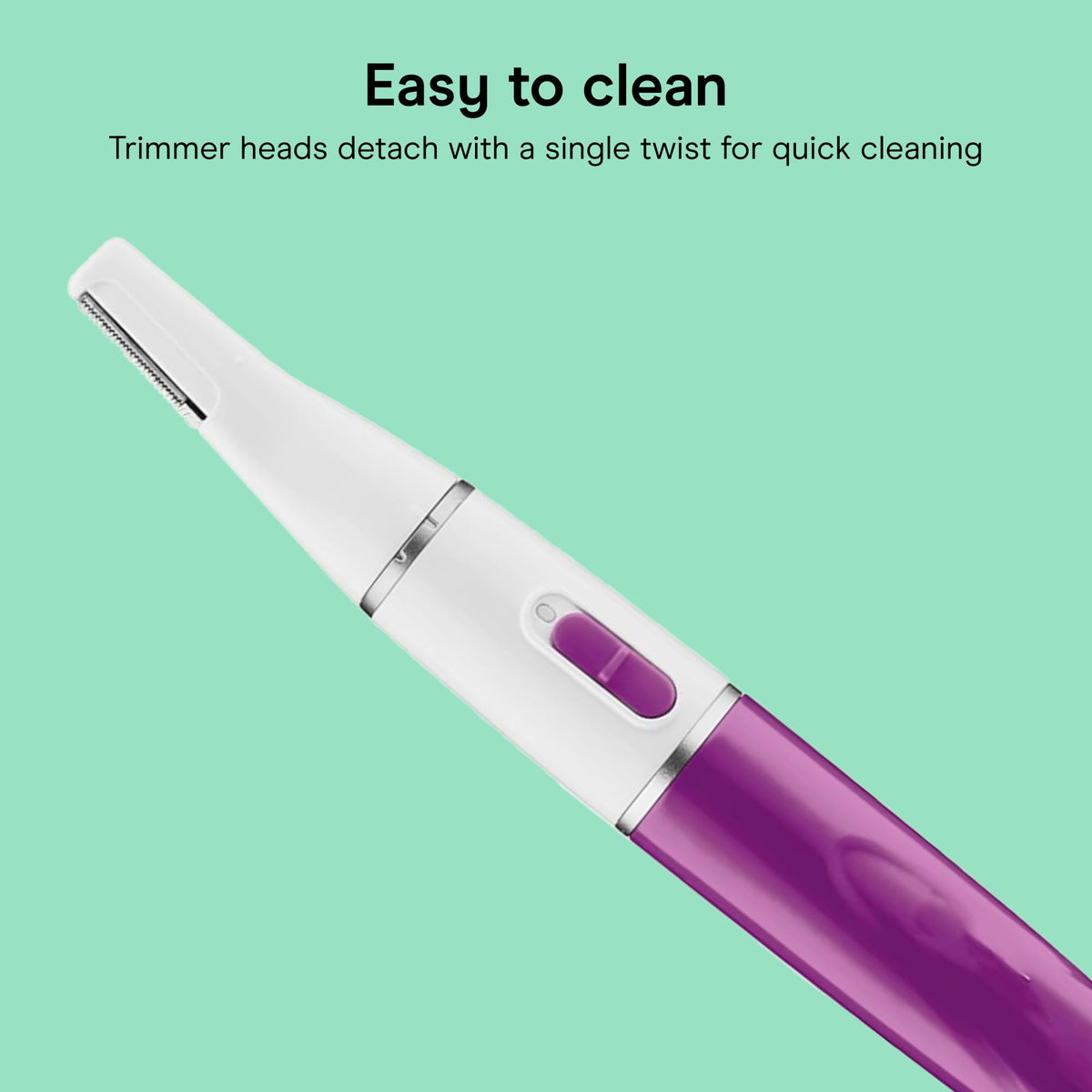 Conair Facial Trimmer lightweight design for easy handling