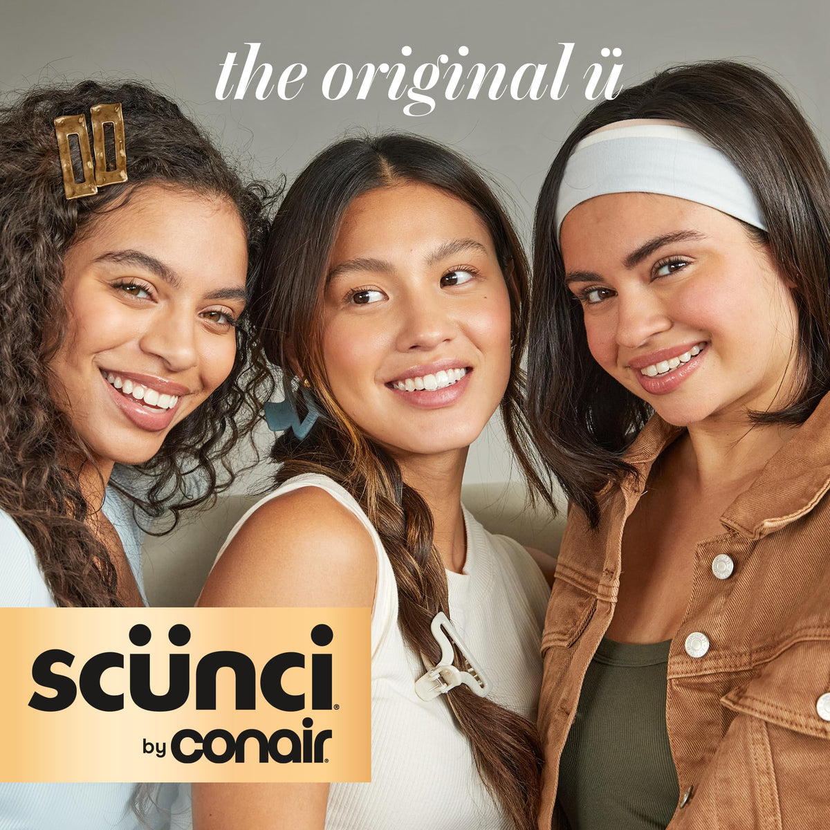 Conair Faux Pearl Headband packaging display