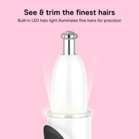 Conair Girlbomb Nose, Face & Brow Trimmer eyebrow guide comb