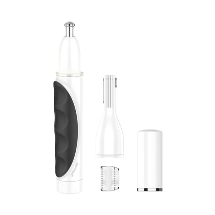 Conair Girlbomb Nose, Face & Brow Trimmer front view in white