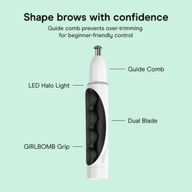 Conair Girlbomb Nose, Face & Brow Trimmer side view