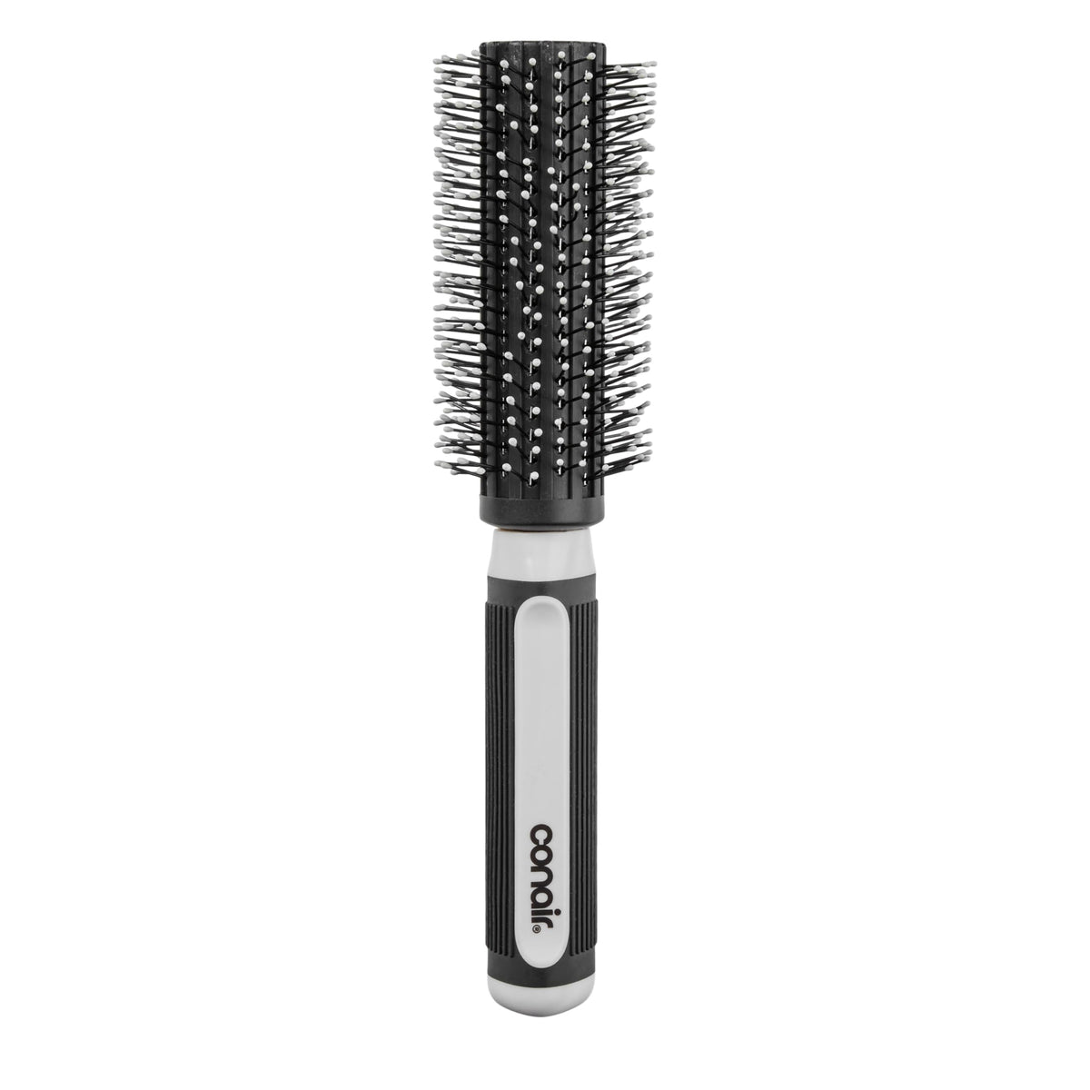 Conair Grip & Style Round Brush front view with nylon bristles