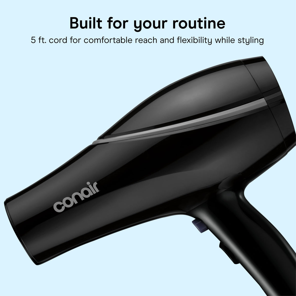 Conair Hair Dryer lightweight design on a countertop