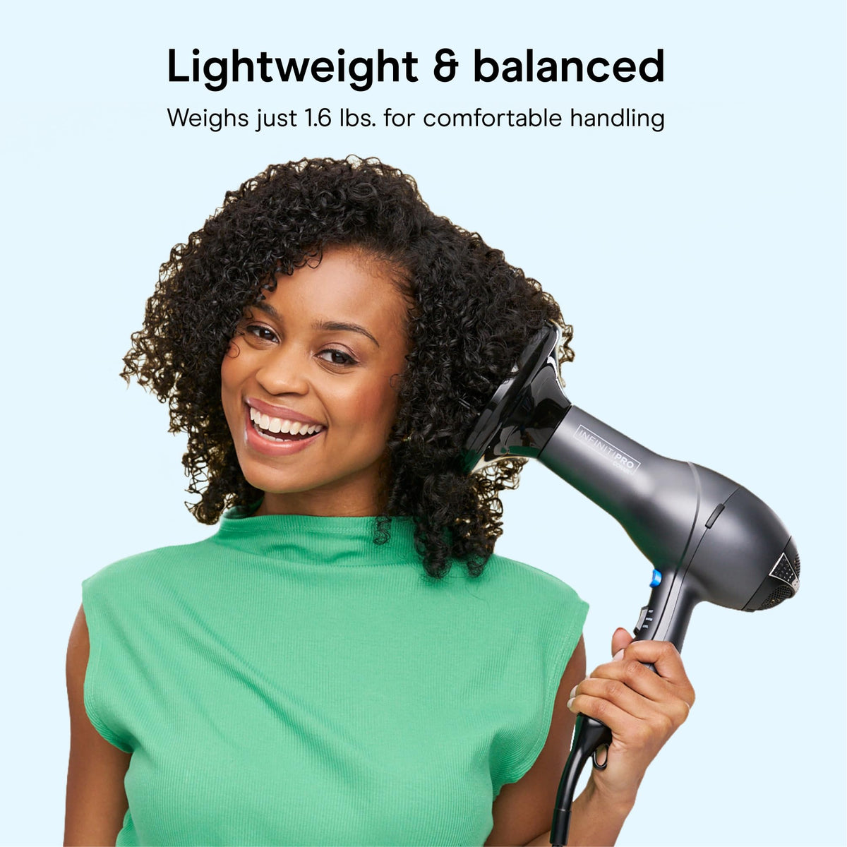Conair Hair Dryer showcasing diffuser attachment