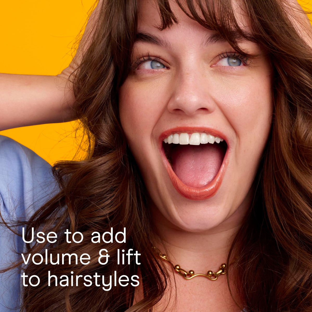 Conair hairbrush set arranged with styling products