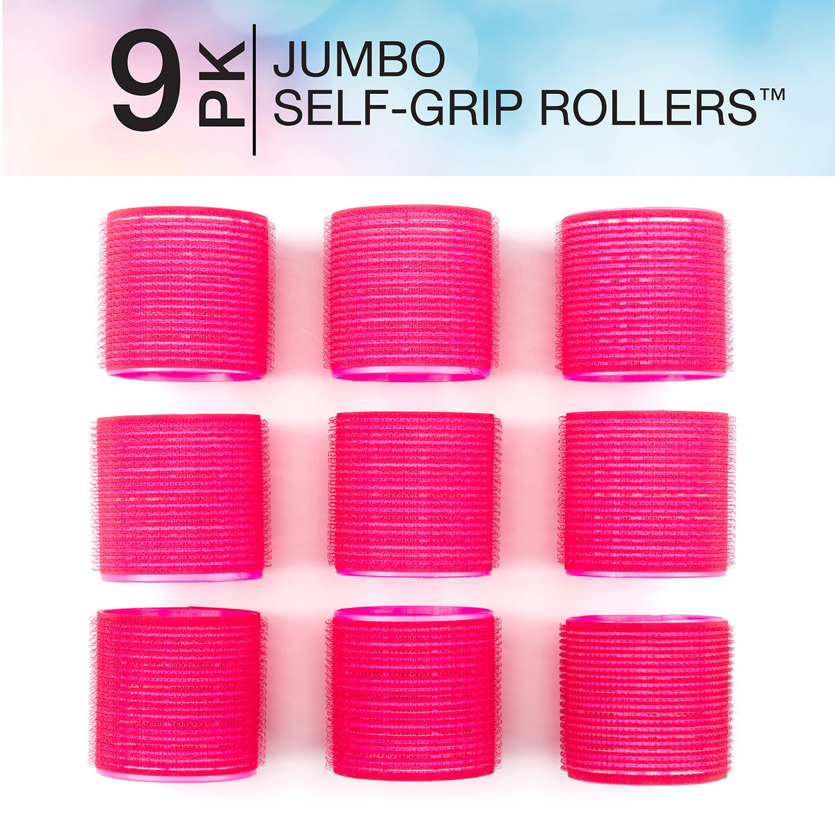 Conair Heatless Curls Extra Large Hair Rollers in storage case
