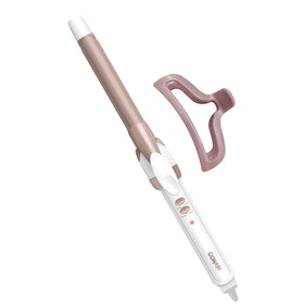 Conair ¾-inch curling iron front view with claw clip