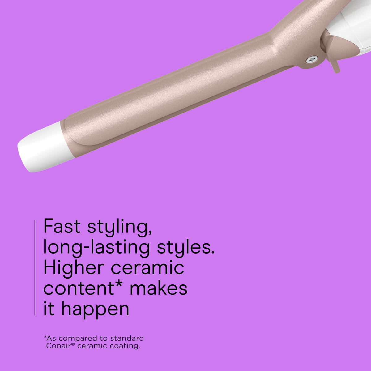 Conair ¾-inch curling iron in lifestyle setting