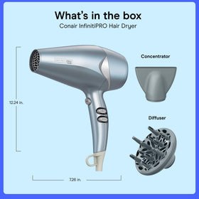 Conair InfinitiPRO Hair Dryer close-up of diffuser