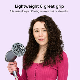 Conair InfinitiPRO Hair Dryer showing power cord length