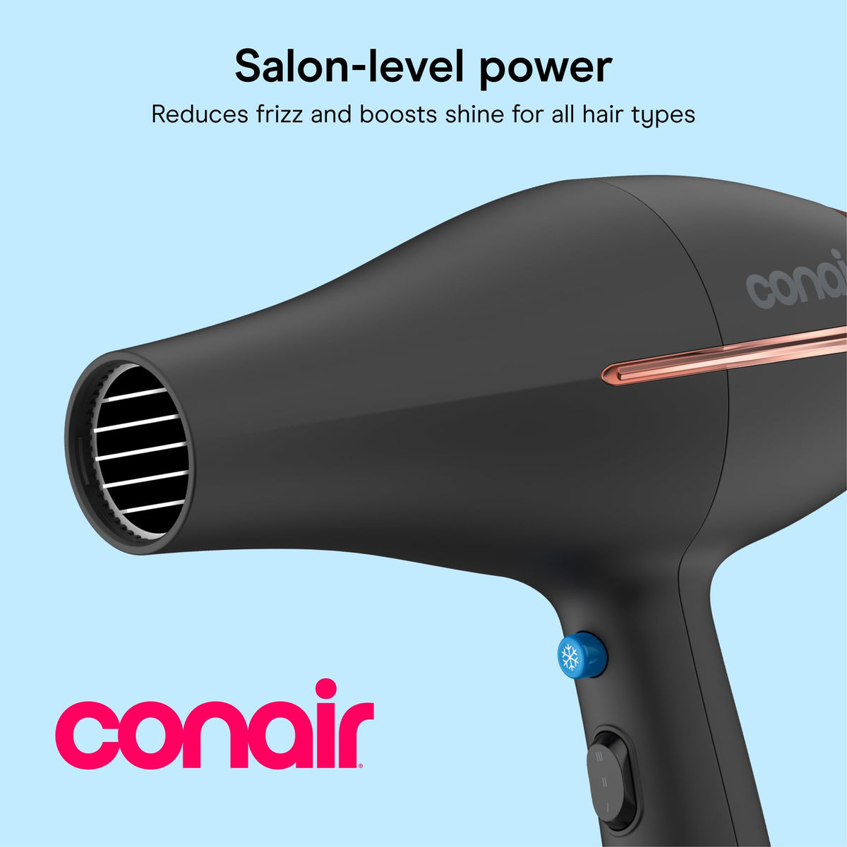 Conair InfinitiPRO Hair Dryer with diffuser attachment