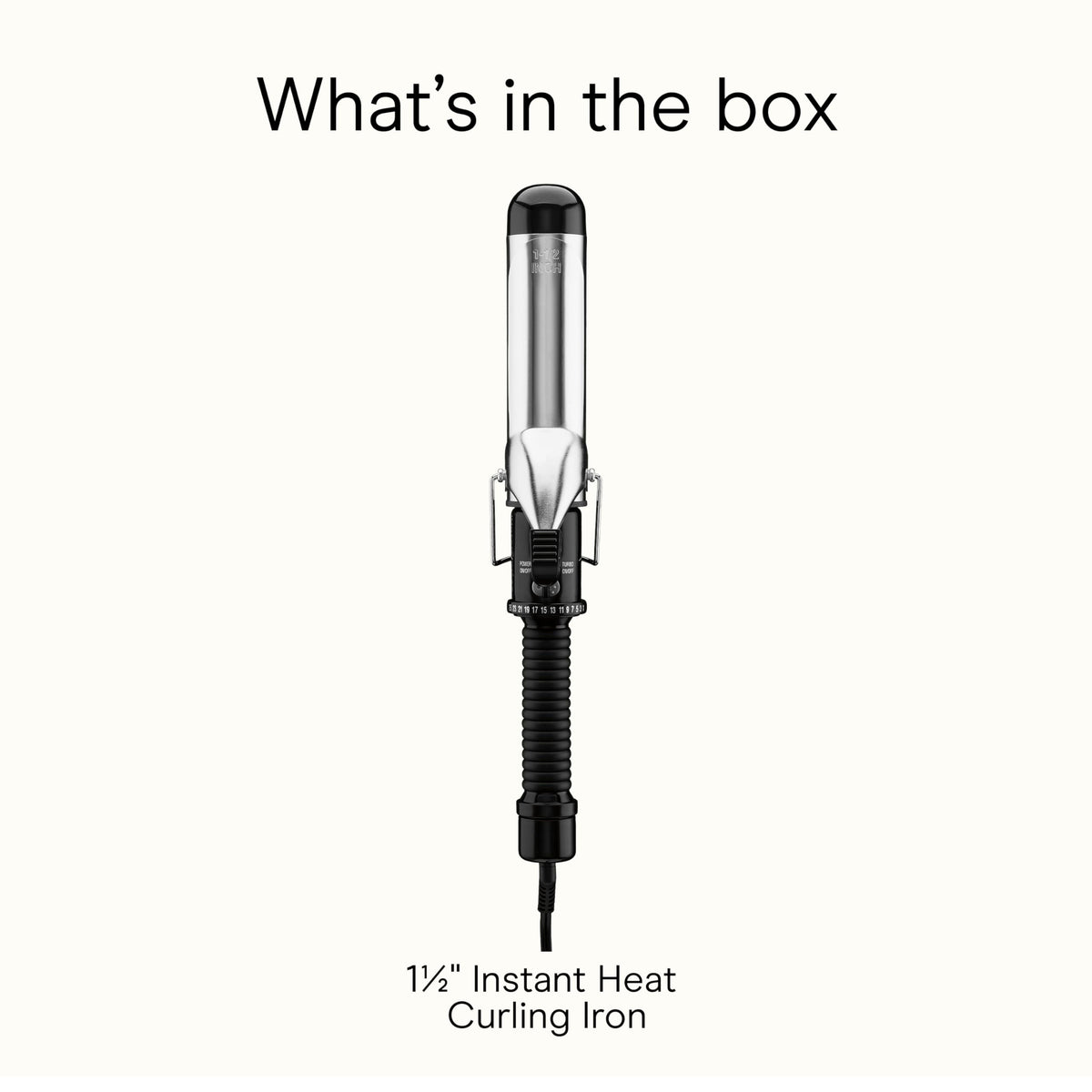 Conair Instant Heat Curling Iron with cool tip