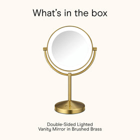 Conair LED Vanity Mirror in a well-lit bathroom