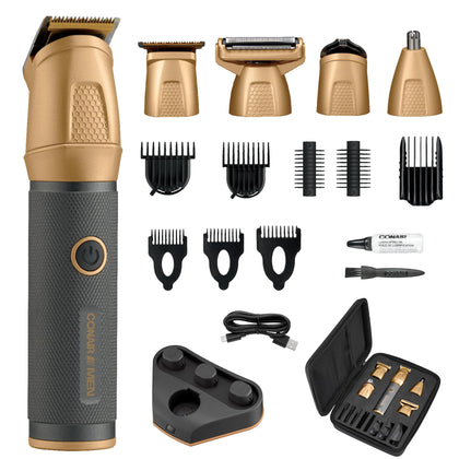 Conair Men All-in-One Trimmer 19-Piece Grooming Kit front view