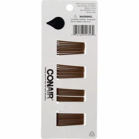 Conair Mini Bob Hair Pins in a stylish hairdo