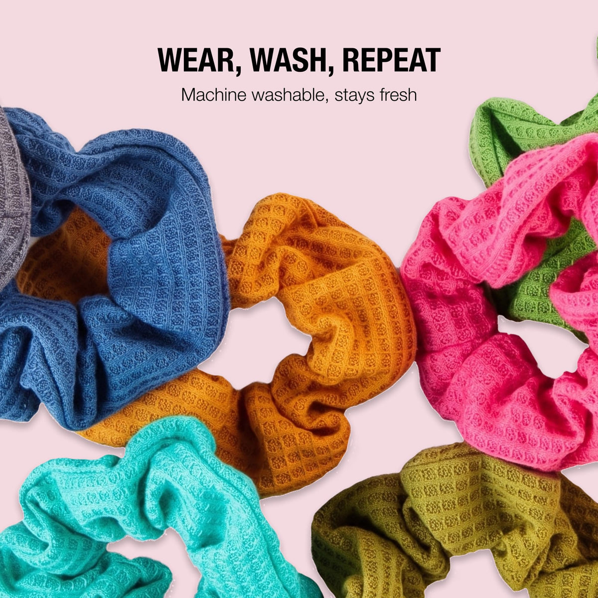 Conair Scünci Hair Scrunchies held in hand