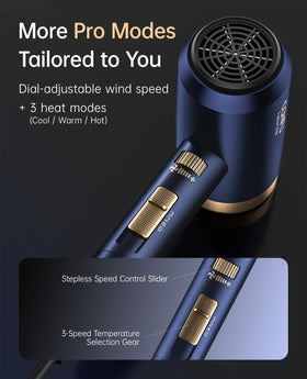 CONFU Hair Dryer lightweight design for travel
