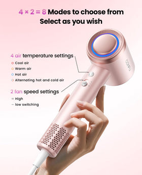 CONFU Hair Dryer lightweight design in hand
